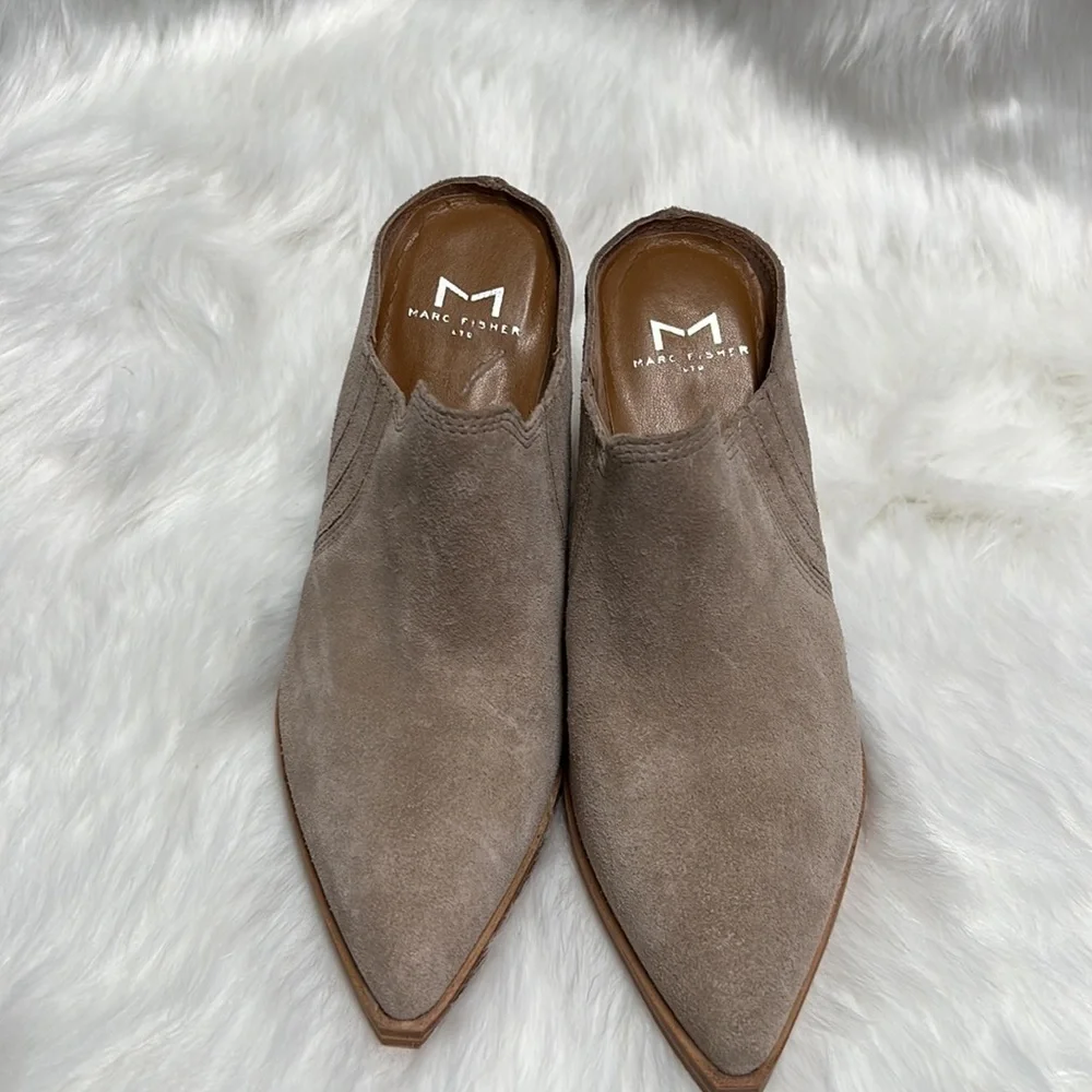 Marc fisher Gabbi leather almond shoes size 6.5